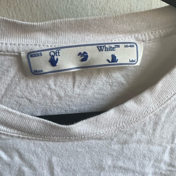 OFF-WHITE LONG SLEEVE TEE - Picture 3 of 5